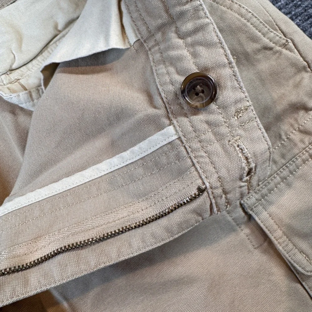 Brooks Brothers Cargo Shorts Mens 38 Brown Classic Length Skater‎ Hip Hop